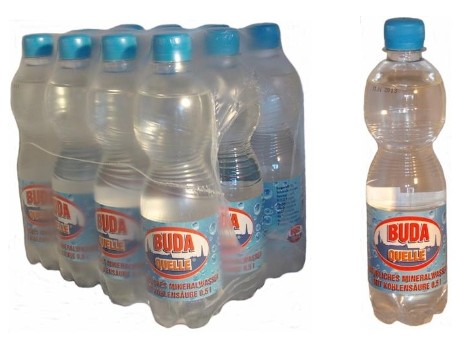 mineral water with gas